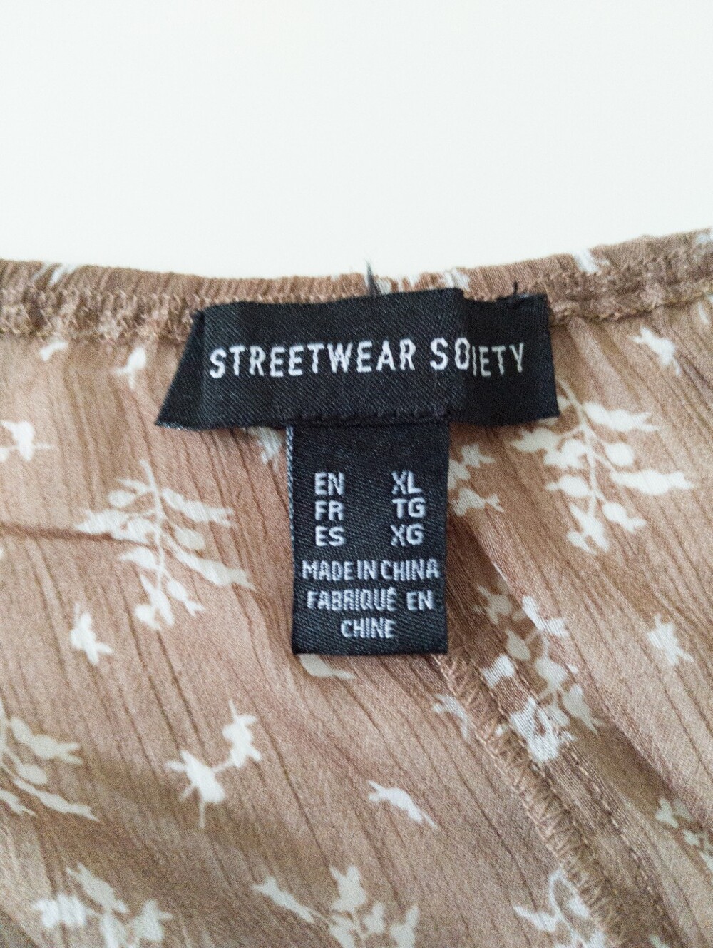 Streetwear Society Floral Babydoll Dress Size XL - Picture 3 of 7
